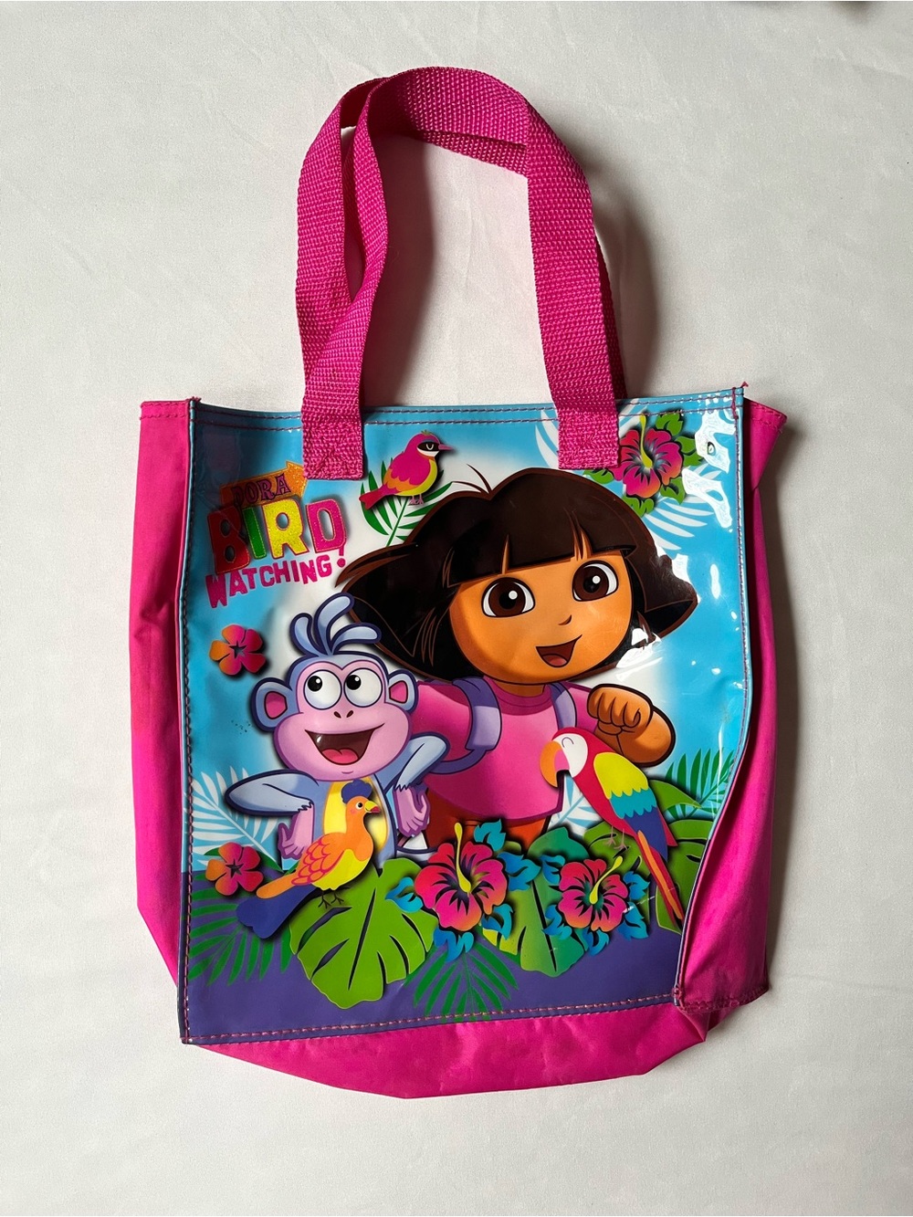 Dora the Explorer & Boots 2012 Hot Pink Tote